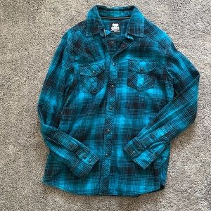 Route 66 Flannel Long-Sleeve Shirt